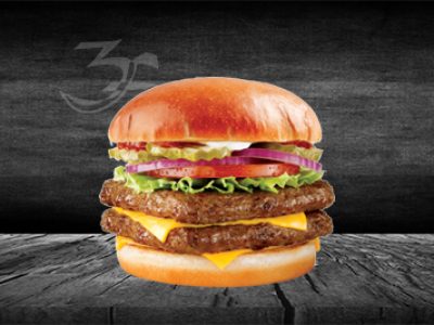 burger fast food restaurant halal les 3 frères
