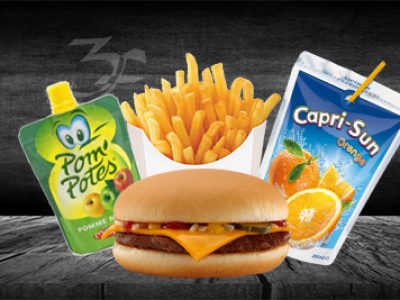 menu enfant fast food restaurant halal les 3 frères