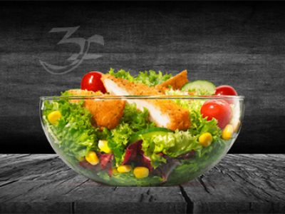 salade fast food restaurant halal les 3 frères